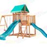 Детская игровая площадка для дачи Babygarden с балконом и двумя горками