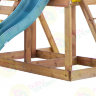 Детская игровая площадка для дачи Babygarden с балконом и рукоходом, горка 1,8 метра