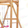 Детская игровая площадка для дачи Babygarden с балконом и рукоходом, горка 1,8 метра