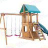 Детская игровая площадка для дачи Babygarden с закрытым домиком