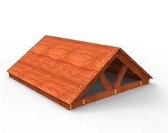 Крыша деревянная для игровых площадок Самсон